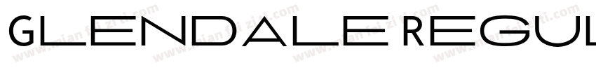 Glendale Regular字体转换